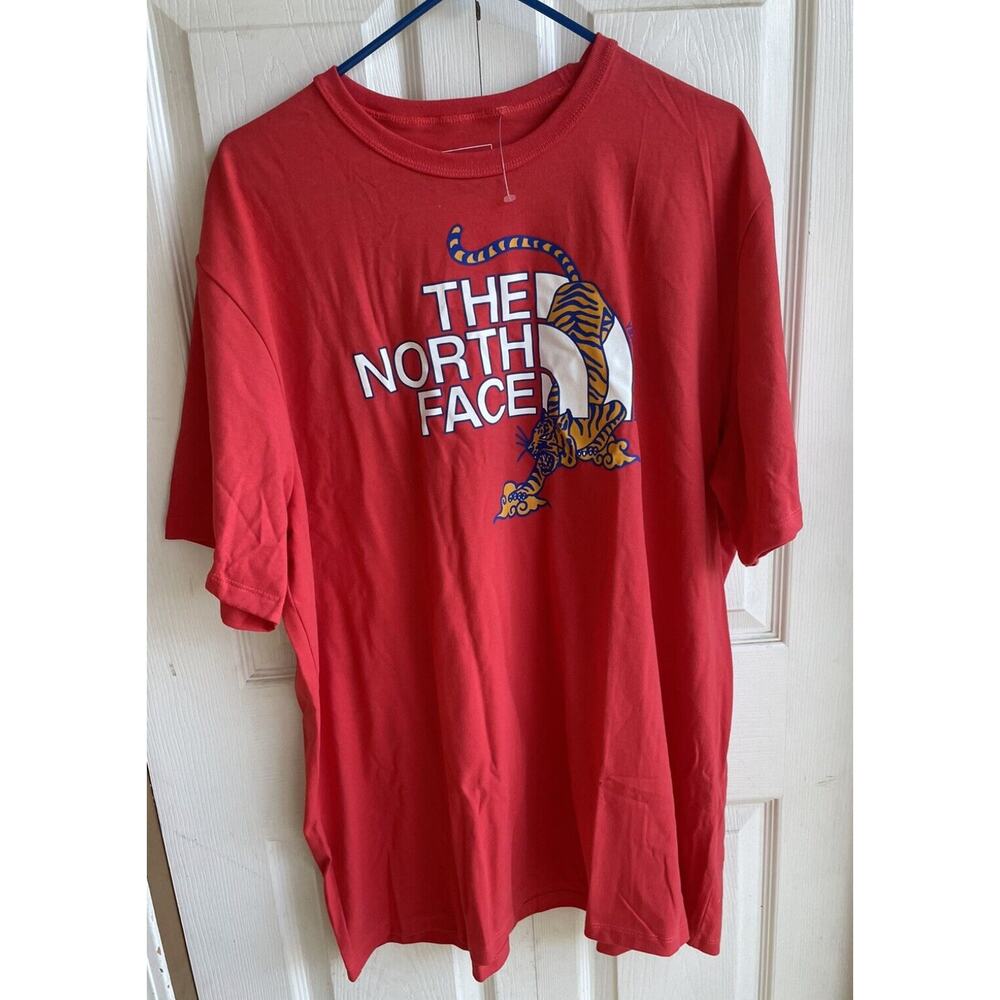 The North Face Chinese New Year Of Tiger T-Shirt | Red Men's Size Medium M NEW